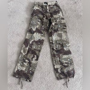 Brown camo cargos